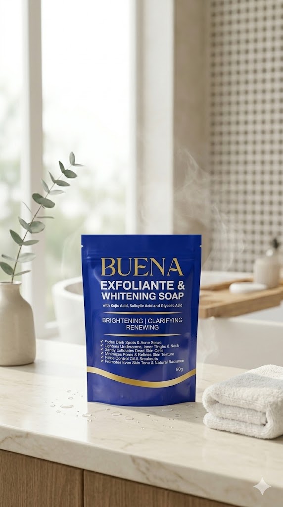 BUENA Exfoliante and Whitening Soap